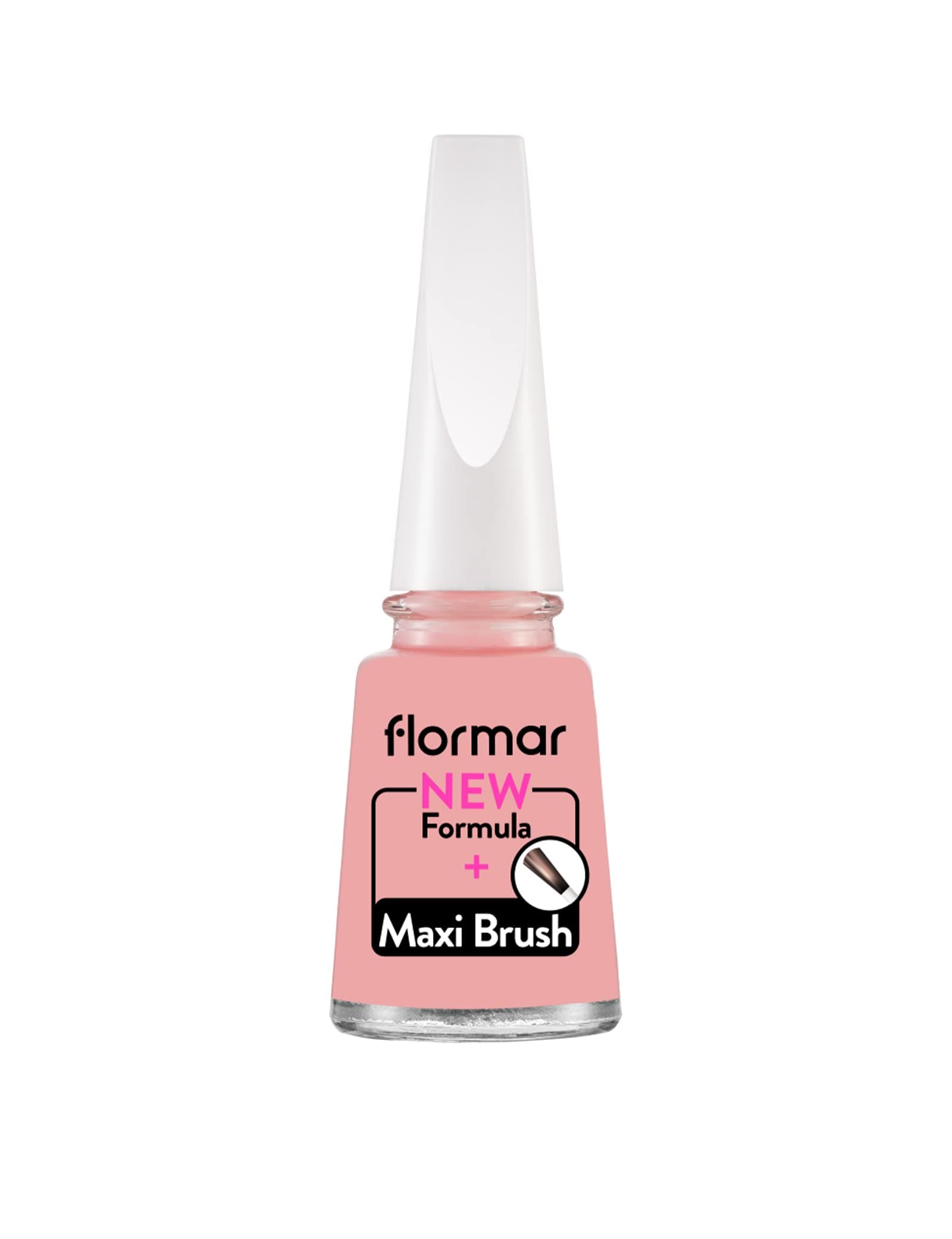 Flormar Klasik Parlak Bitişli Yüksek Pigmentli Oje-nail Enamel- 397 Rose Coral New- 8682536035972