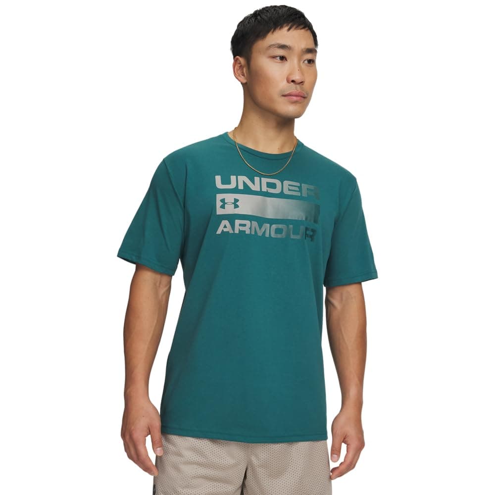 UA TEAM ISSUE WORDMARK SS-WHT Erkek T-Shirt