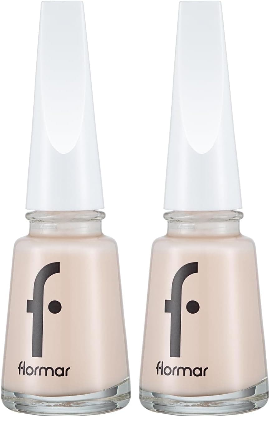 Flormar Klasik Parlak Bitişli Yüksek Pigmentli Oje Nail Enamel 305 Beige Latte New (2 paketi)