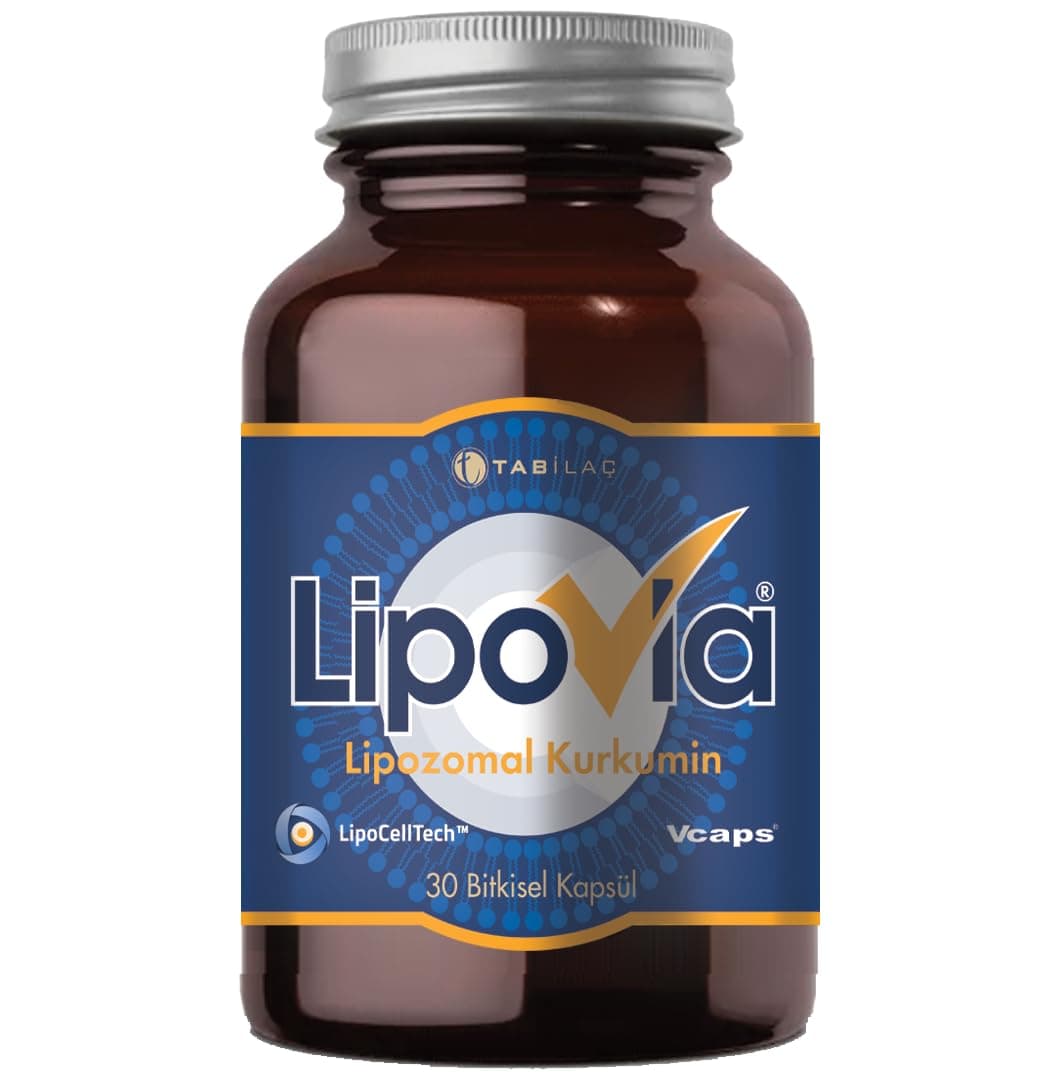 Lipovia Lipozomal Kurkumin 30 Bitkisel Kapsül
