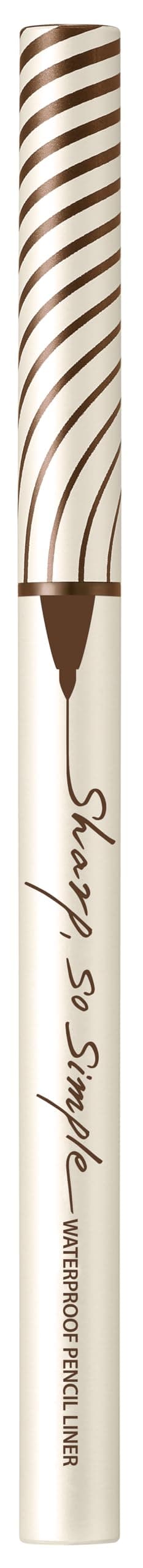 CLIO Suya Dayanıklı, İnce Uçlu Göz Kalemi Sharp So Simple Waterproof Pencil Liner (03 Black Brown)