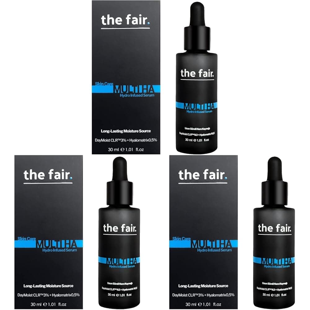the fair. Multi Hydro Infused Hiyalüronik Asit Vegan Cilt Bakım Serumu 30 ml (3 paketi)
