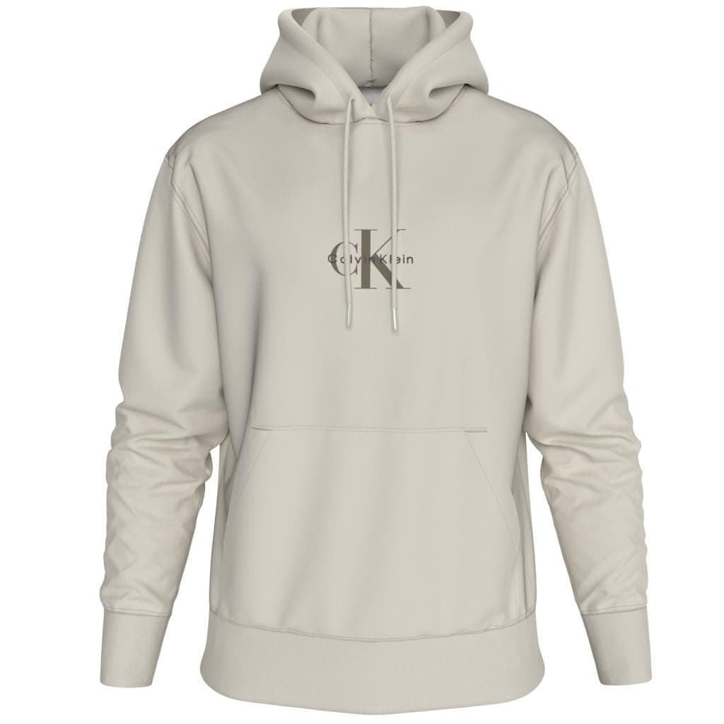 Calvin Klein LS EU 350TERRY MICRO MONOLOGO HO Sweatshirt Erkek