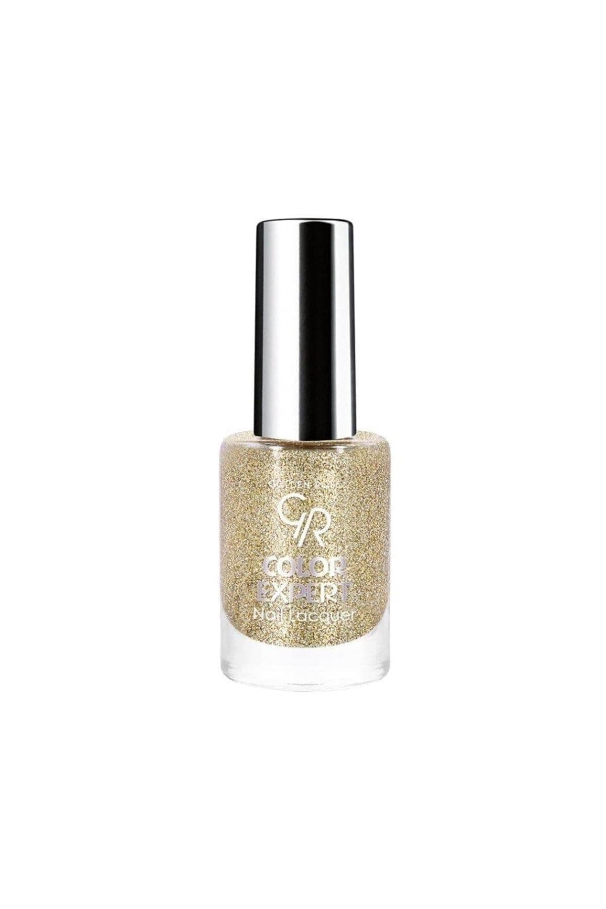 Golden Rose Color Expert Nail Lacquer Glitter No: 602 - Geniş Fırçalı Işıltılı Oje 10.2 ml