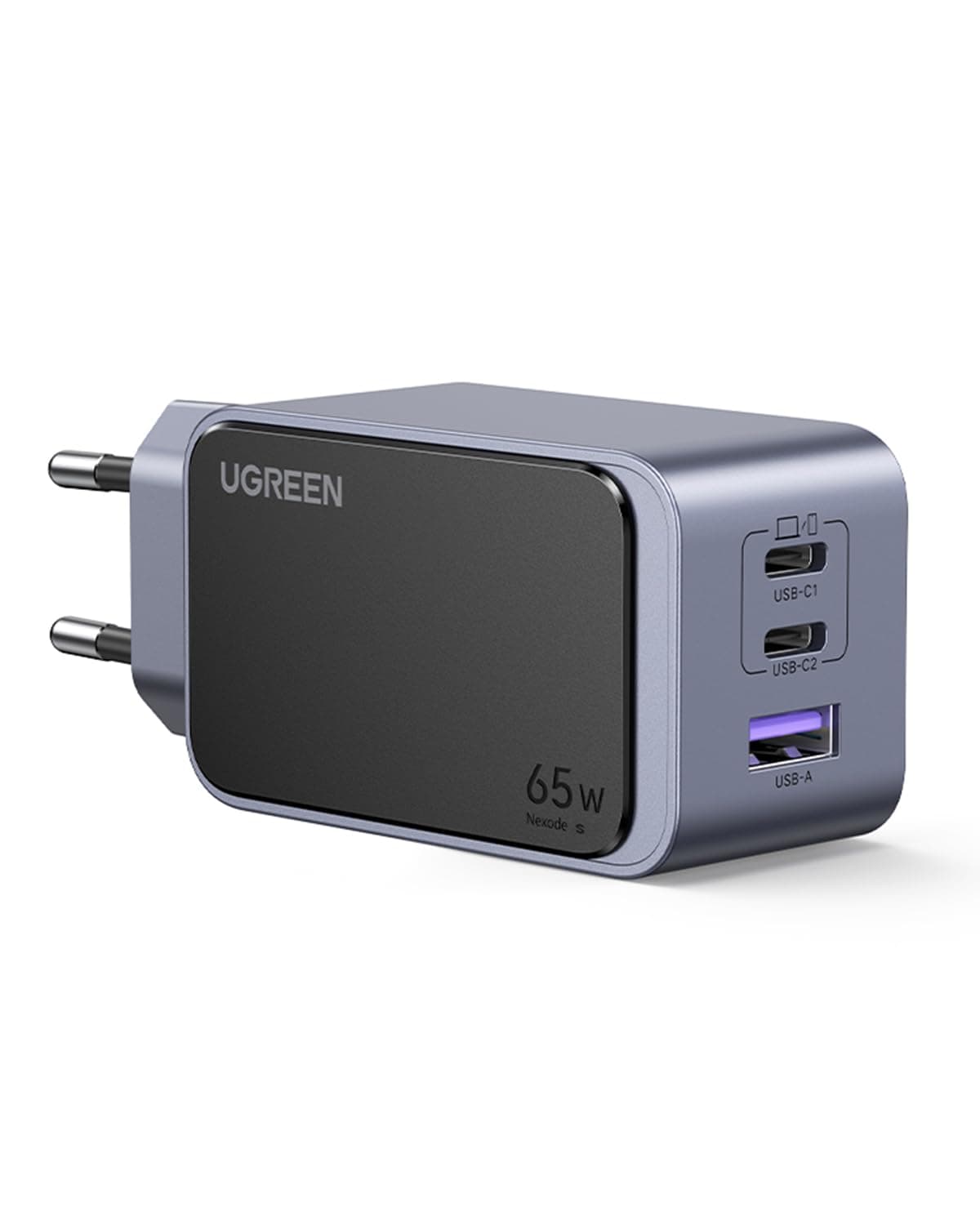 UGREEN Nexode Air 65W 3-Port GaN Fast Charger EU Hızlı Şarj Adaptörü