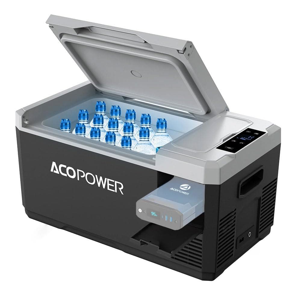 Acopower V18 12/24/220Volt 18Litre Kompresörlü Outdoor Oto Buzdolabı (Akü Dahil Değildir)