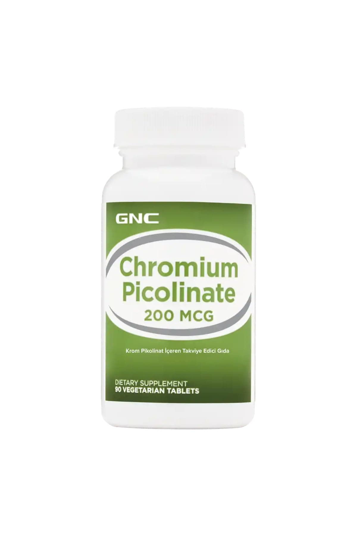 GNC Chromium Pic 200Mg 90 Tablet Vitamin