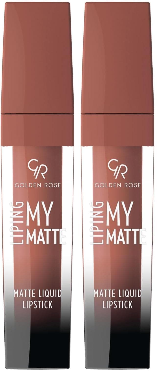 Golden Rose Liping My Matte Likit Ruj No: 23 - Suya Dayanıklı Ultra Mat Ruj (2 paketi)