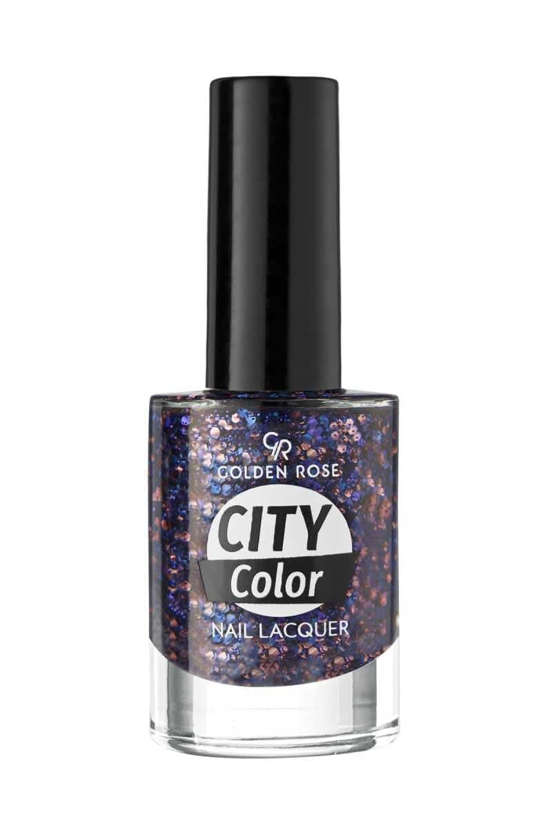 Golden Rose City Color Nail Lacquer Glitter No: 111 - Işıltılı ve Uzun Süre Kalıcı Oje 10.2 ml