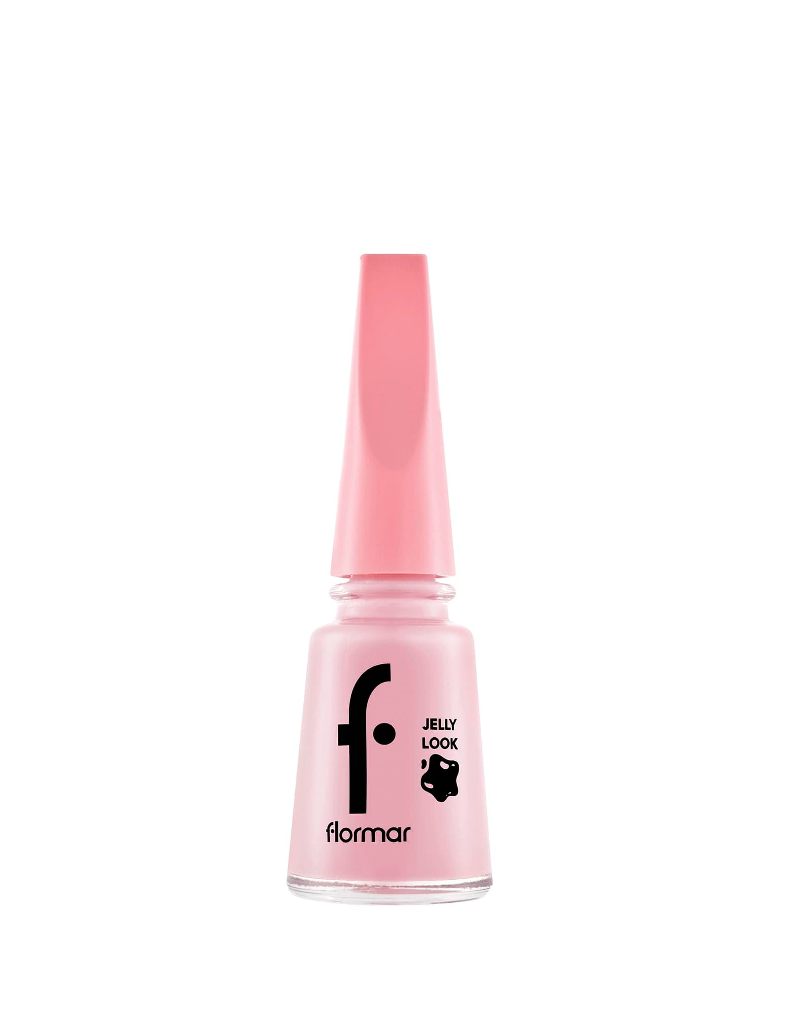 Flormar Jel Görünümlü Parlak Oje (PEMBE) - Jelly Look Nail Enamel - Jl27 Milky Pinky - 8690604282210