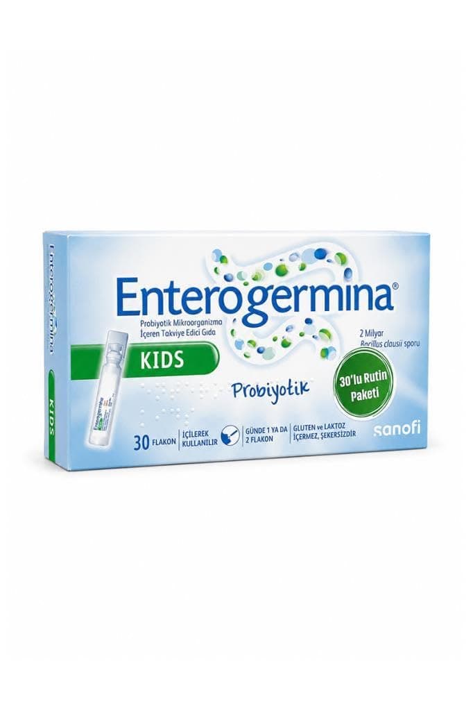 Enterogermina Kids 30 Flakon 2 Milyar Bacillus Clausii Sporu İçeren Probiyotik