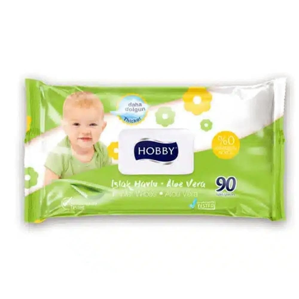 Hobby Islak Havlu Aloe Vera Kapaklı 90'lı
