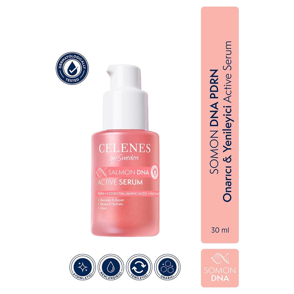 Celenes By Sweden Somon DNA PDRN Onarıcı & Yenileyici Active Serum, 30 ml