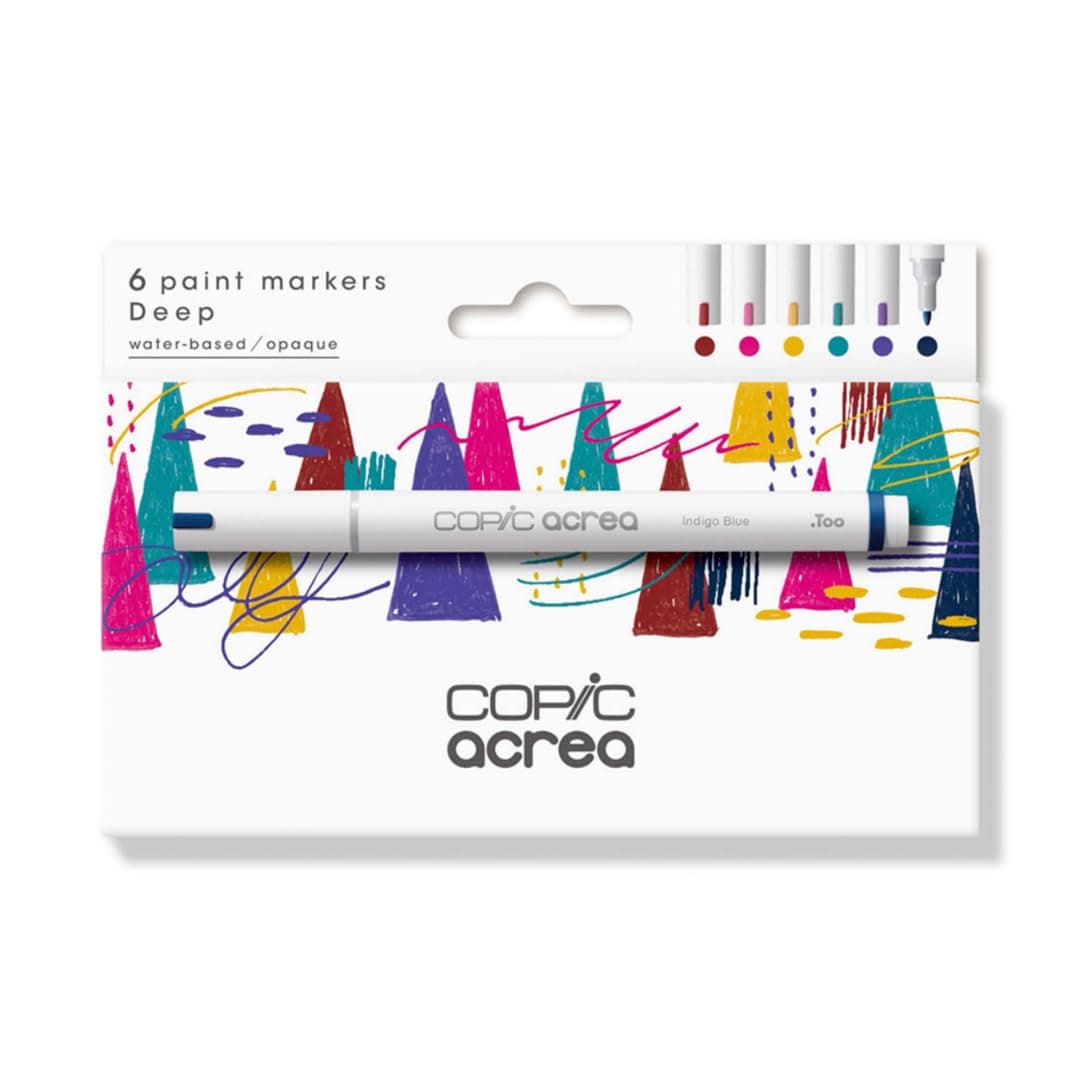Copic Acrea 6lı Set - Deep