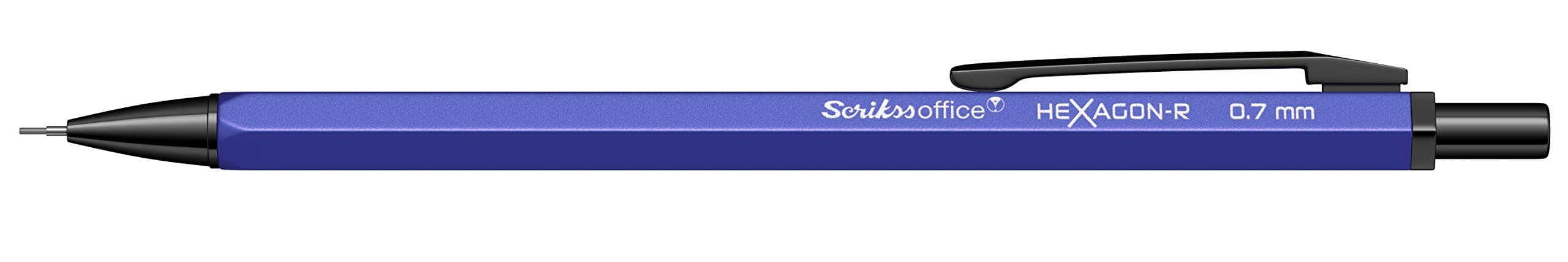 Scrikss Office Hexagonr Mekanik Kurşun Kalem Lacivert 0.7 Mm