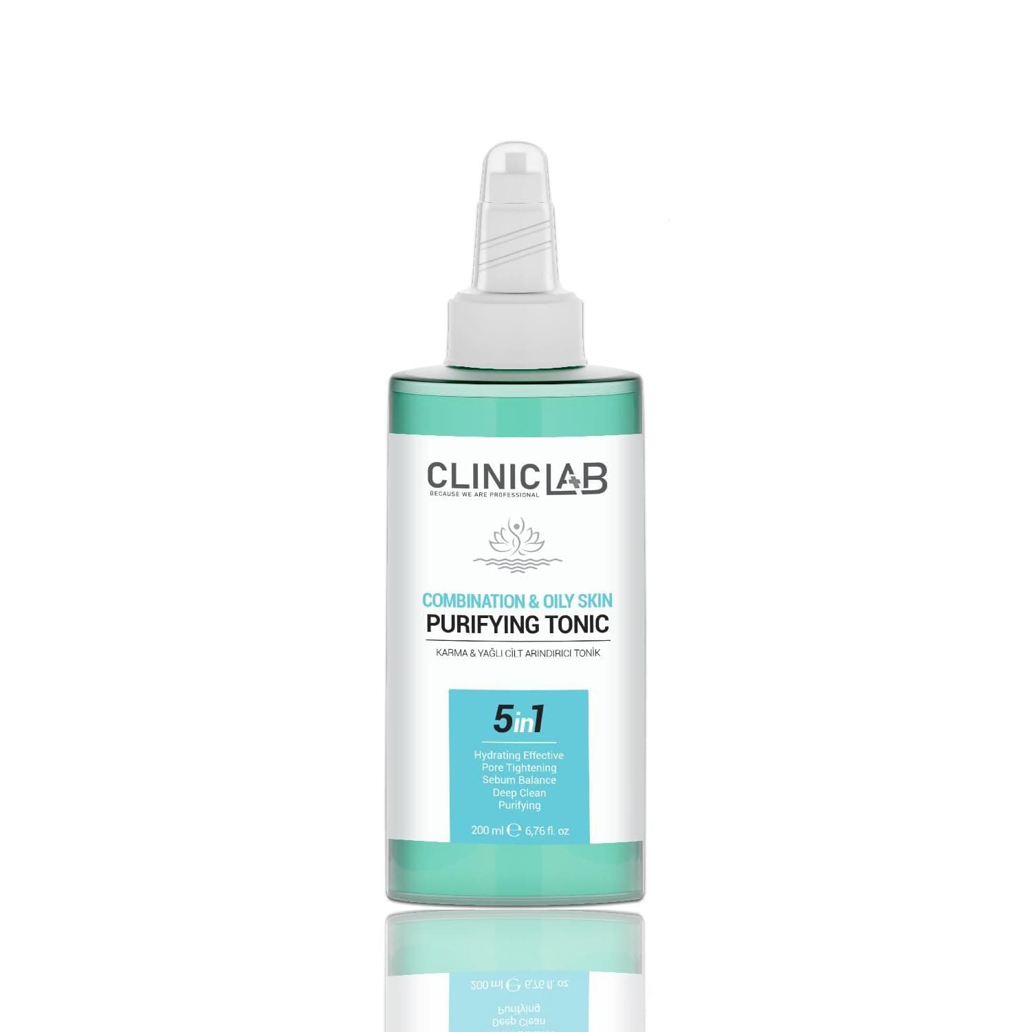 ClinicLab Karma ve Yağlı Ciltler İçin Arındırıcı Tonik 200 ml