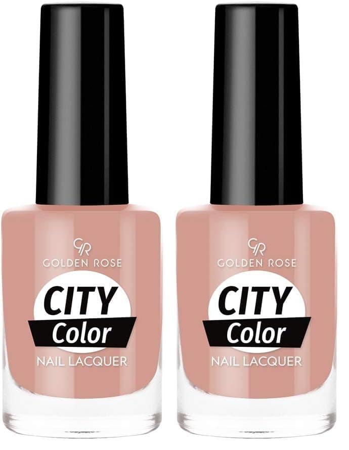 Golden Rose City Color Nail Lacquer Oje (No: 19) 2li paket