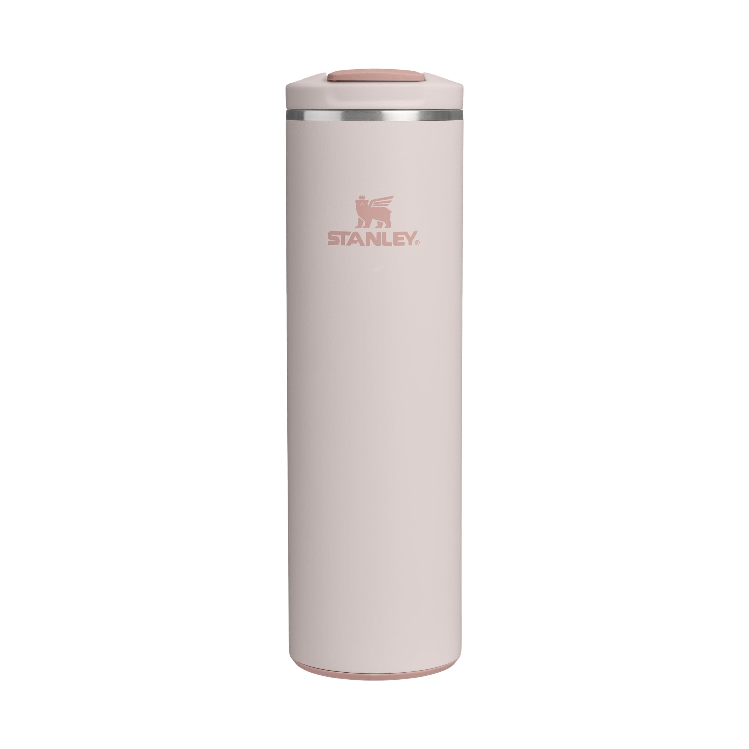 STANLEY The Transit FlipTop Mug Termos 0.60 Litre - Pembe Kuvars (Rose Quartz) | Paslanmaz Çelik