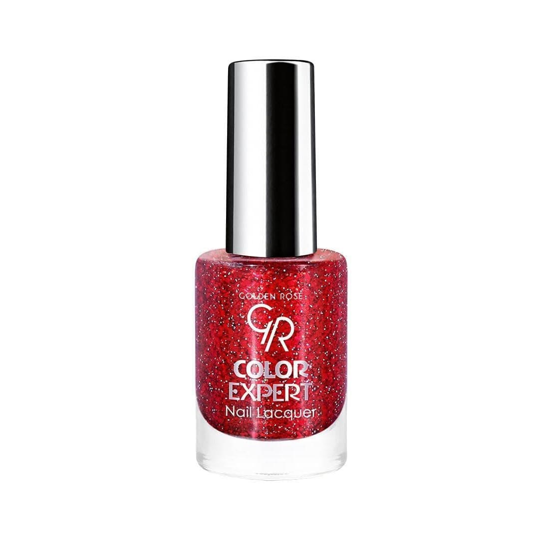 Golden Rose Color Expert Nail Lacquer Glitter No: 615 - Geniş Fırçalı Işıltılı Oje 10.2 ml