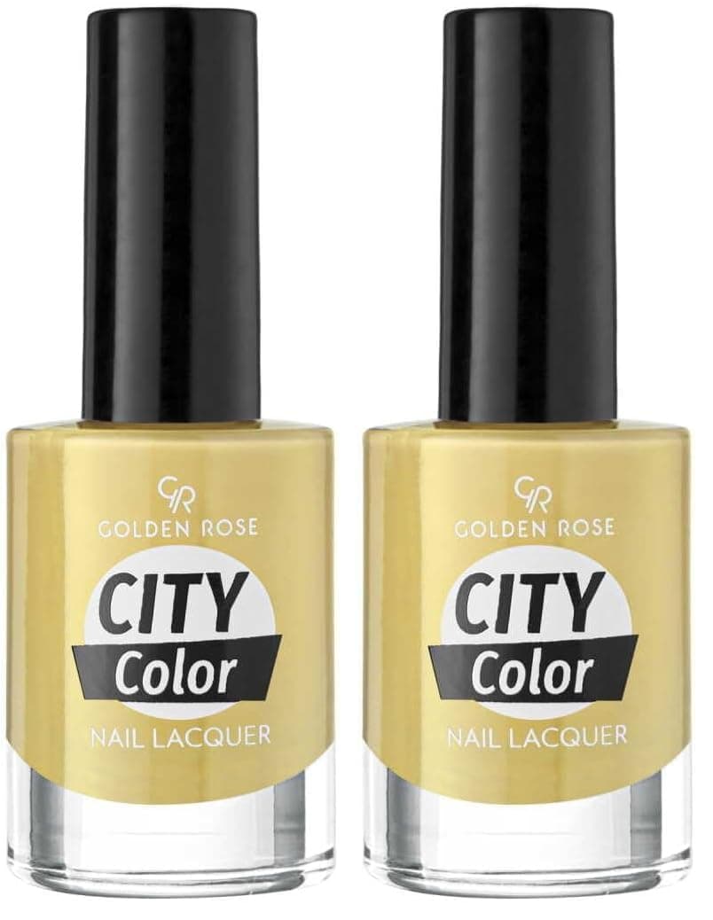Golden Rose City Color Nail Lacquer No:84 - Oje 2li paket