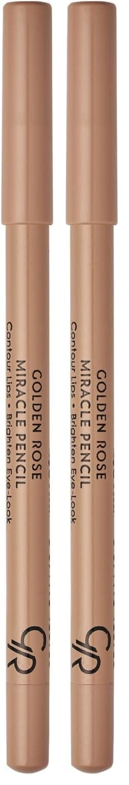 Golden Rose Miracle Pencil Contour Lips Ruj Brighten Eye-Look Dudak Kalemi 2li paket
