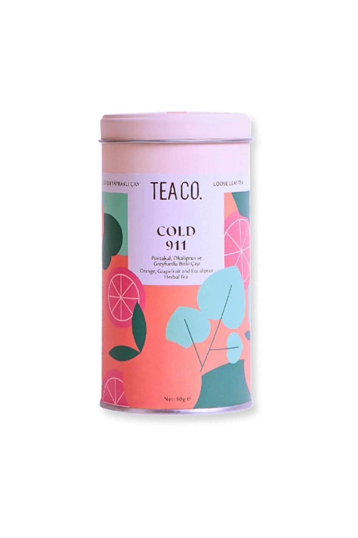 TEA CO. Cold 911 50gr 50gr Teneke Teneke Kutu