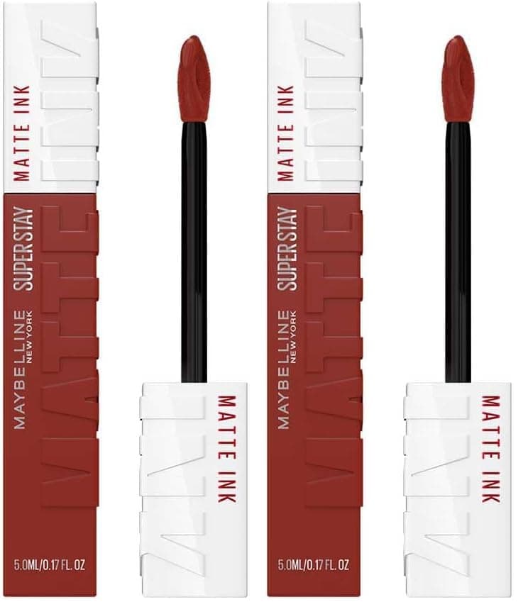 Maybelline New York Super Stay Matte Ink Likit Mat Ruj - 510 Charmer (2 paketi)