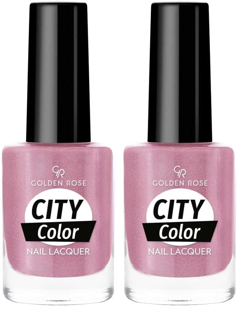 Golden Rose City Color Nail Lacquer No:125 - Oje 2li paket