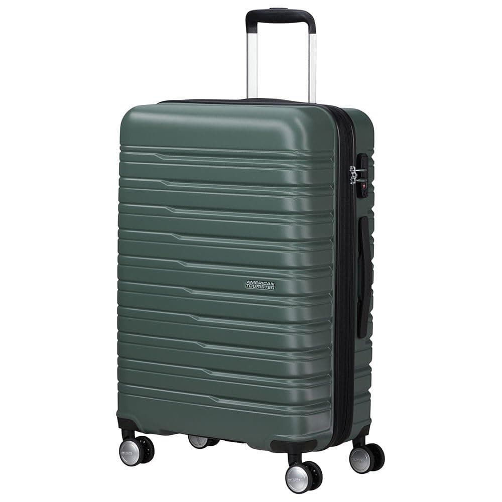 American Tourister Unisex Yetişkin Tekerlekli Valiz, Dark Forest, Yeşil, 67 cm