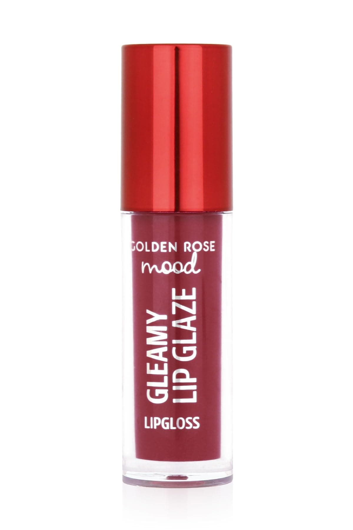 Golden Rose Mood Gleamy Lip Glaze Lipgloss No:206 Plum Glaze - Renkli Dudak Parlatıcısı