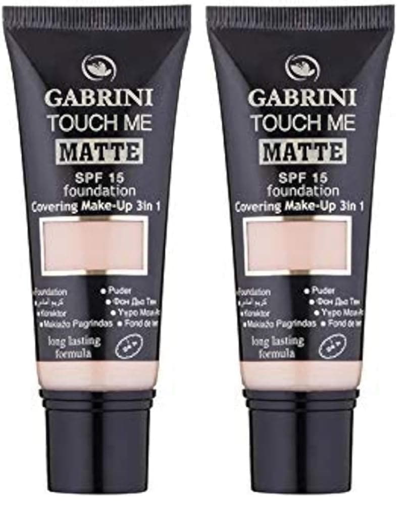 Gabrini Matte Foundation 1 (2 paketi)