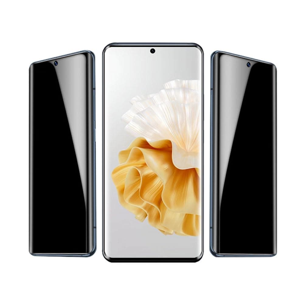 Zore Galaxy ile uyumlu S25 Ultra Kolay Uygulama Aparatlı Privacy Easy Body Hayalet Ekran Koruyucu Siyah