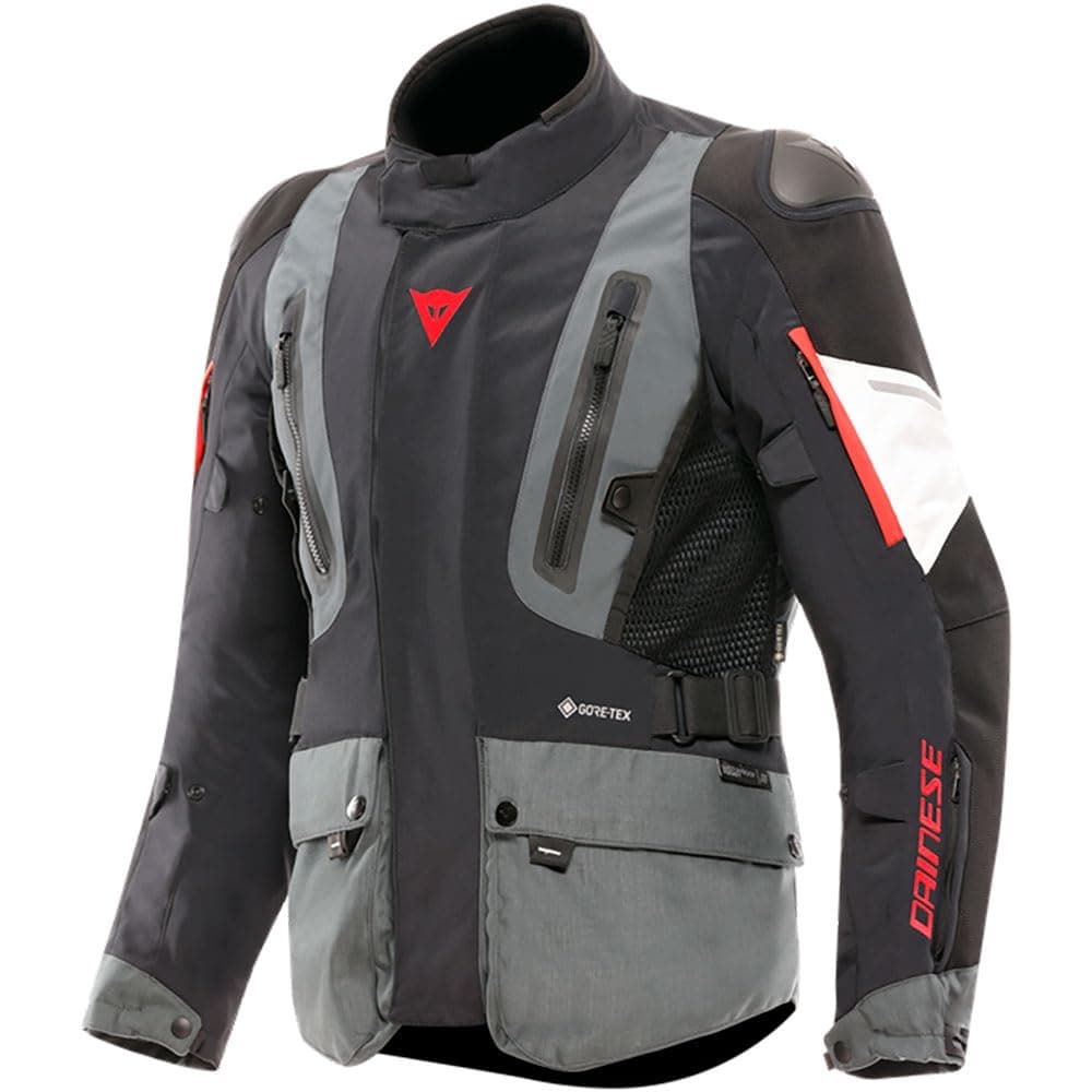 DAINESE Carve Master 4 Gore-Tex Kış Motosiklet Ceketi Siyah/Gri