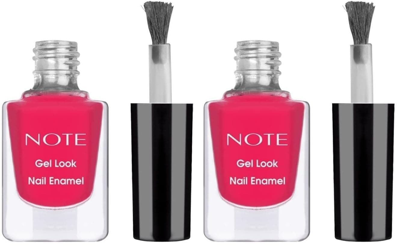 Note Gel Look Oje 09 Deep Fuschia, Pembe (2 paketi)