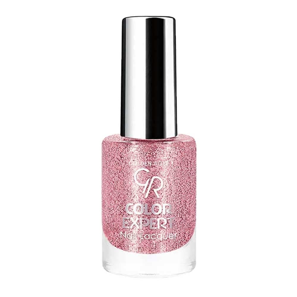 Golden Rose Color Expert Nail Lacquer Glitter No: 607 - Geniş Fırçalı Işıltılı Oje 10.2 ml