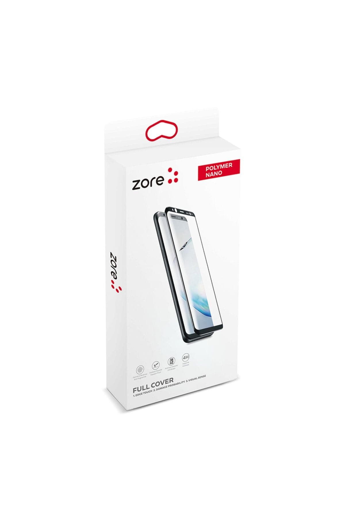 Zore Galaxy ile uyumlu S23 Ultra Polymer Nano Ekran Koruyucu Siyah