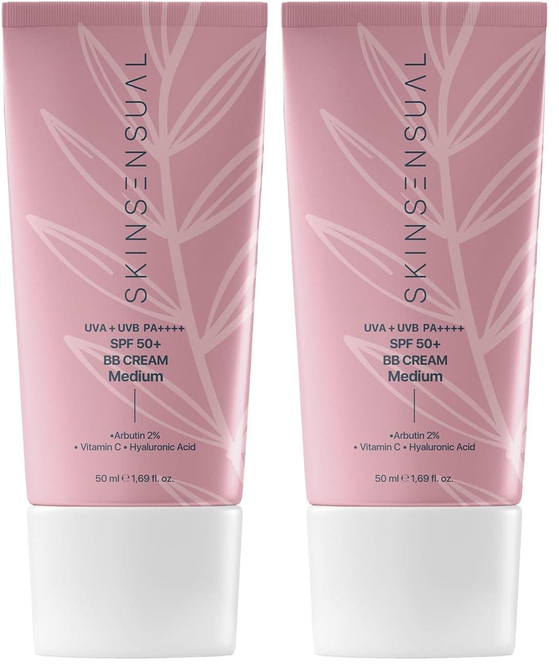 Skin Sensual BB Krem Medium | 50 Spf Uva/Uvb Pa++++ Aydınlık ve Canlılık (2 paketi)