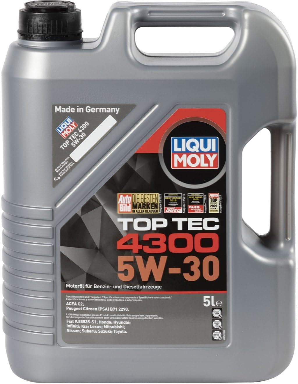 Liqui Moly Top Tec 4300 5W-30 5 l Otomotiv Bakım Ürünü 2324