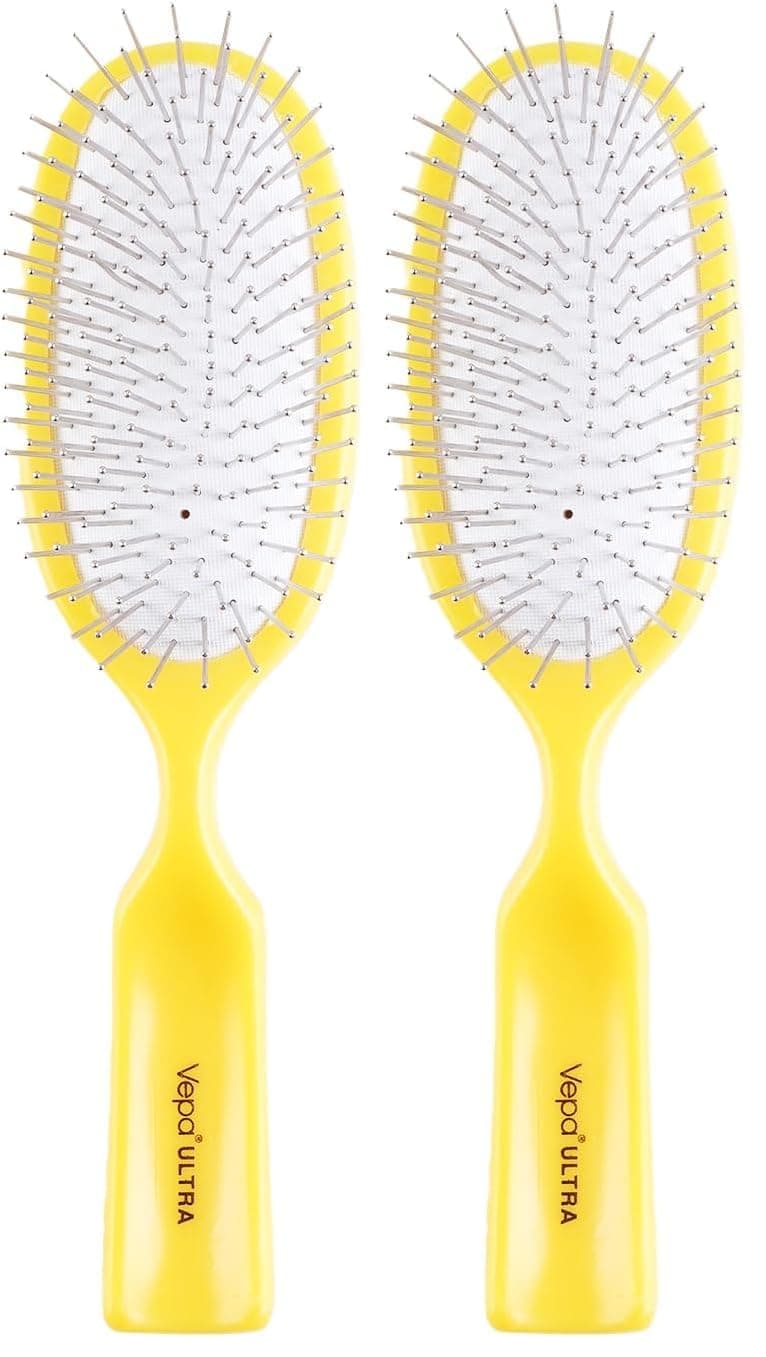 Vepa Ultra Saç Fırçası 513 - Ergonomik, Yağ Dengesi, Rahat Açma (2 paketi)