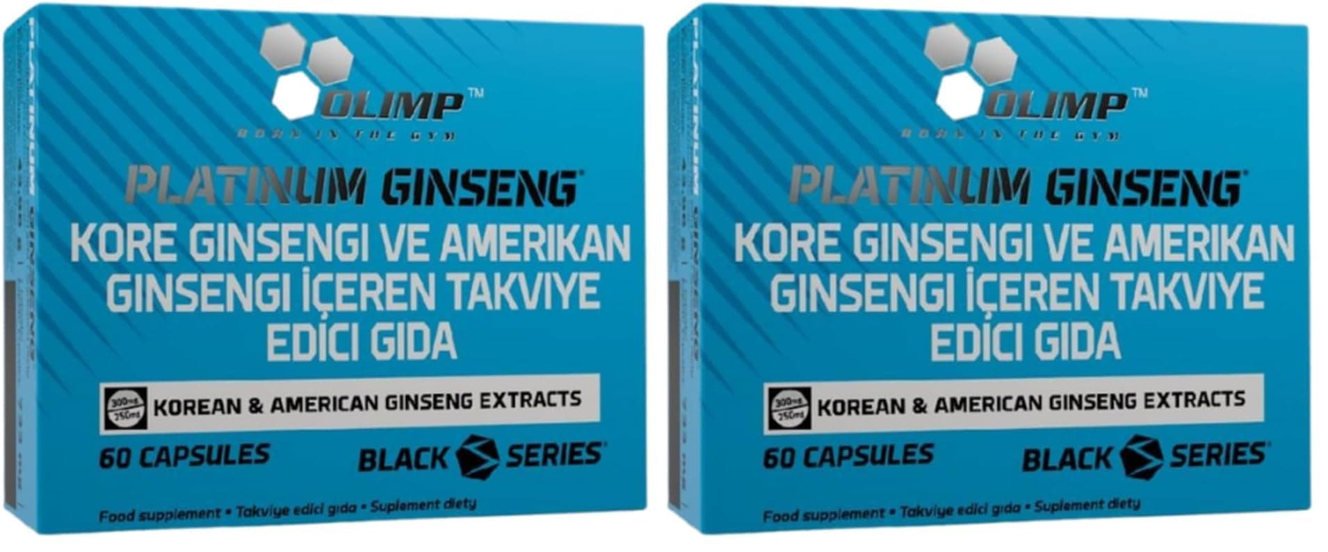 Olimp Platinum Ginseng, 60 Kapsül (2 paketi)