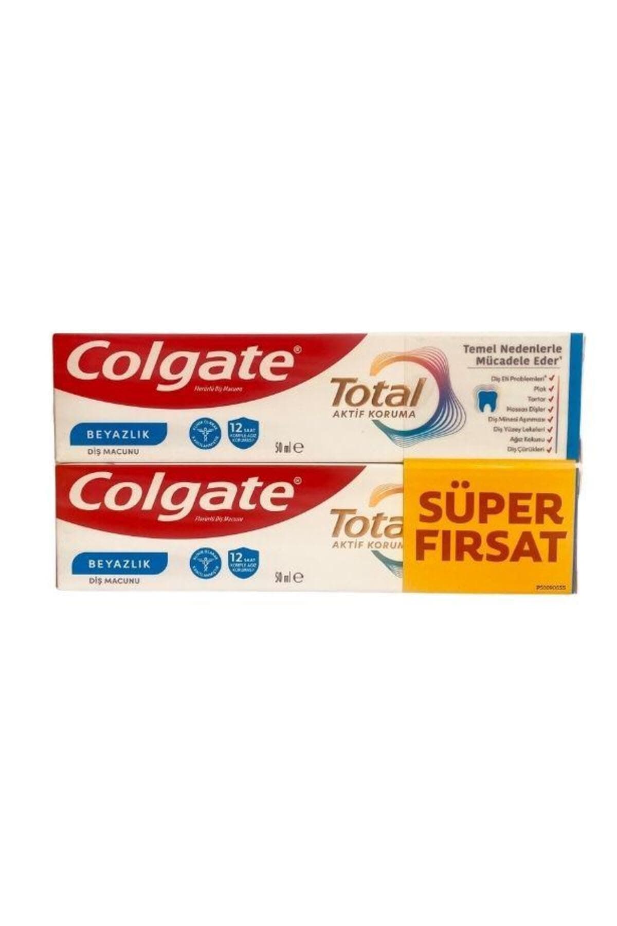 COLGATE TOTAL WHITENING 50MLX2
