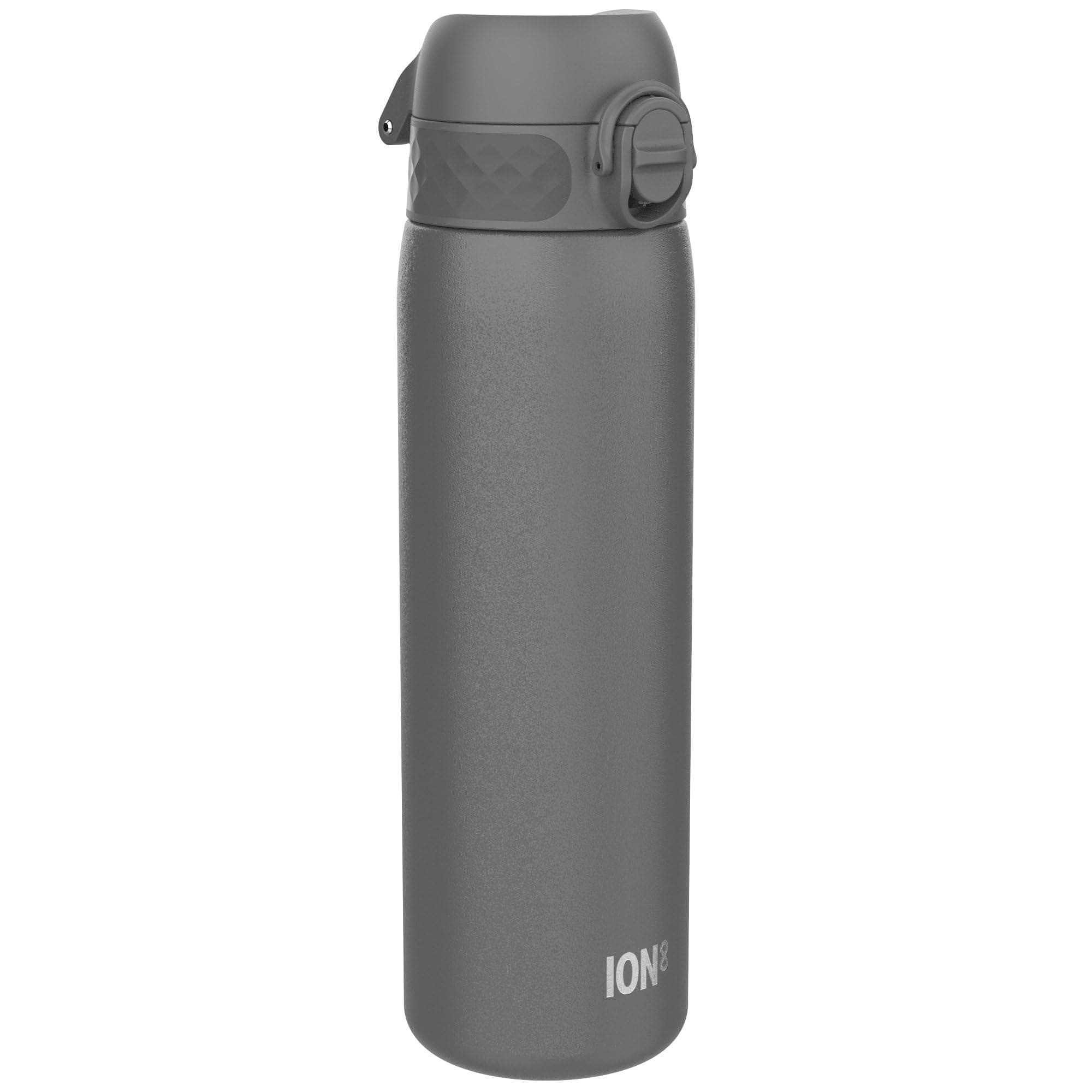 Ion8 - Paslanmaz Çelik İnce Suluk - Gri - 600 ml - Sızdırmaz
