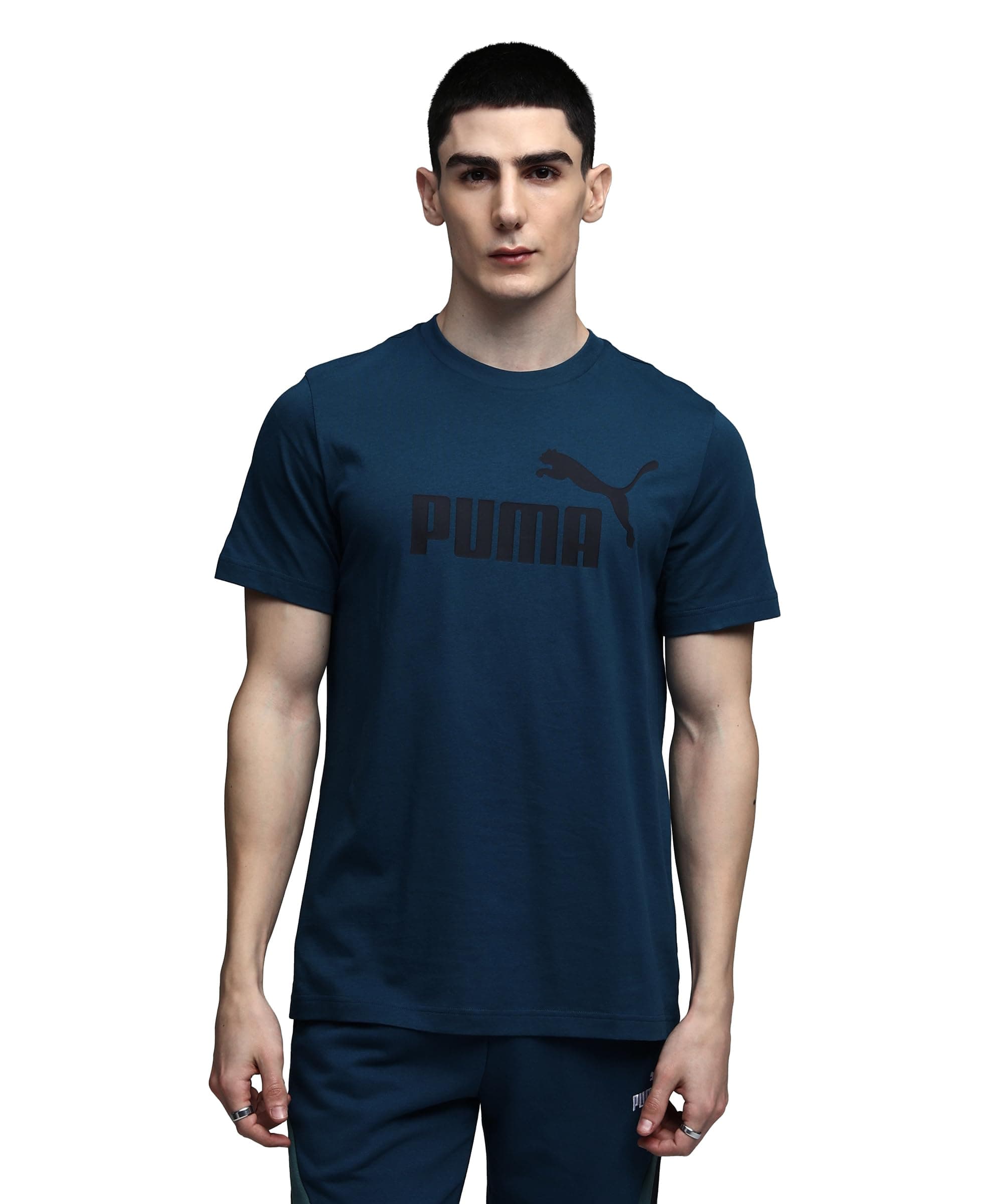 Ess No. 1 Logo Erkek Bordo Günlük Stil T-Shirt 68253396