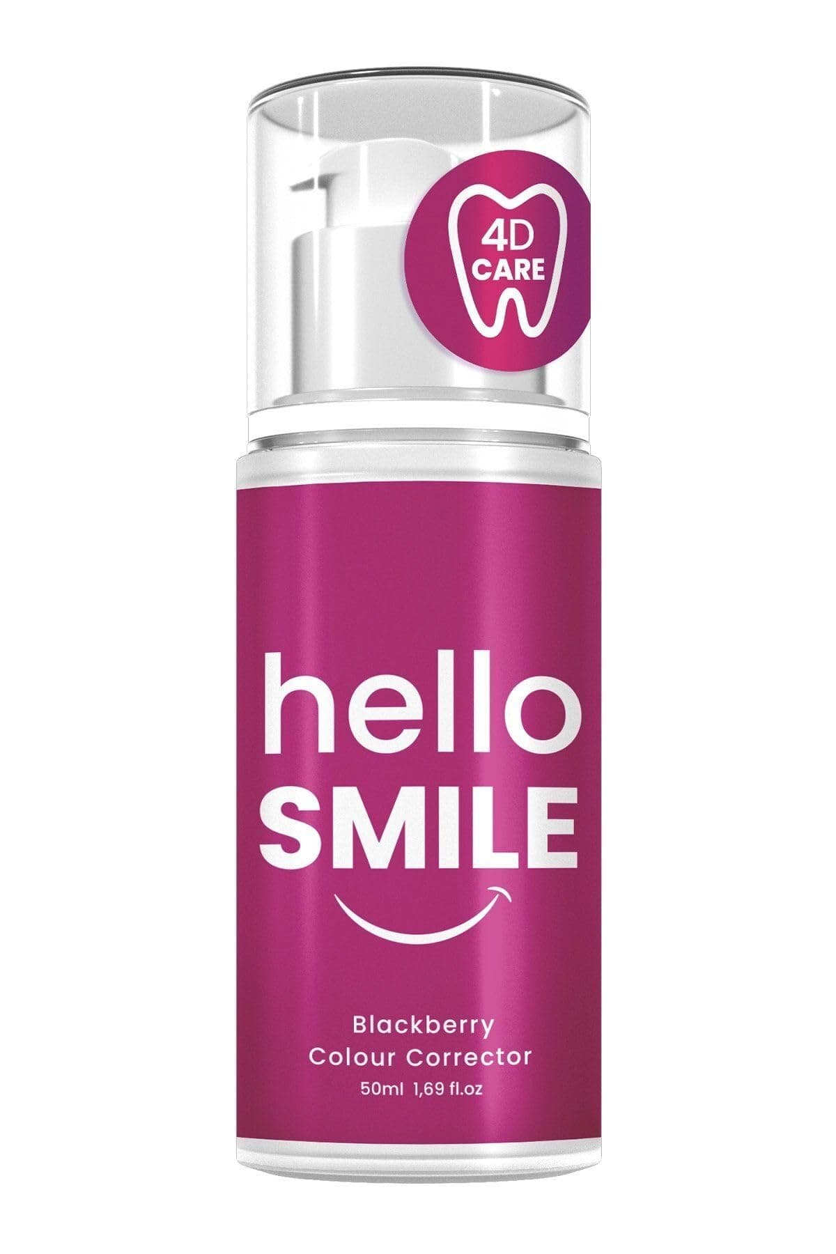 Hello Smile Anında Beyazlatıcı Diş Jeli, Böğürtlen Aromalı, Leke Karşıtı & Plak Önleyici, Günlük Ağız Bakımı, 50 ML
