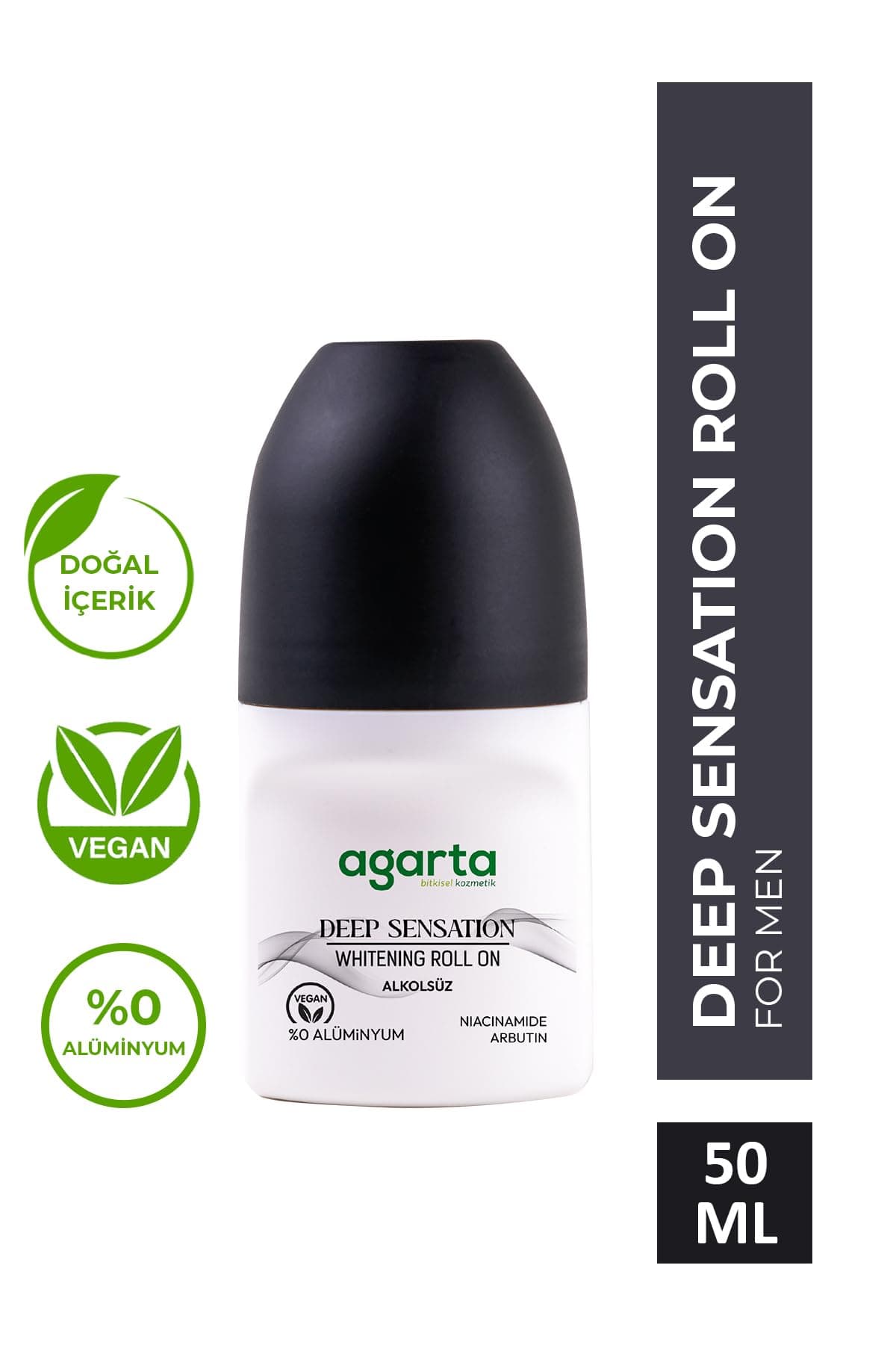Agarta Roll On Deodorant Patchouli Deep Sensation 50 Ml