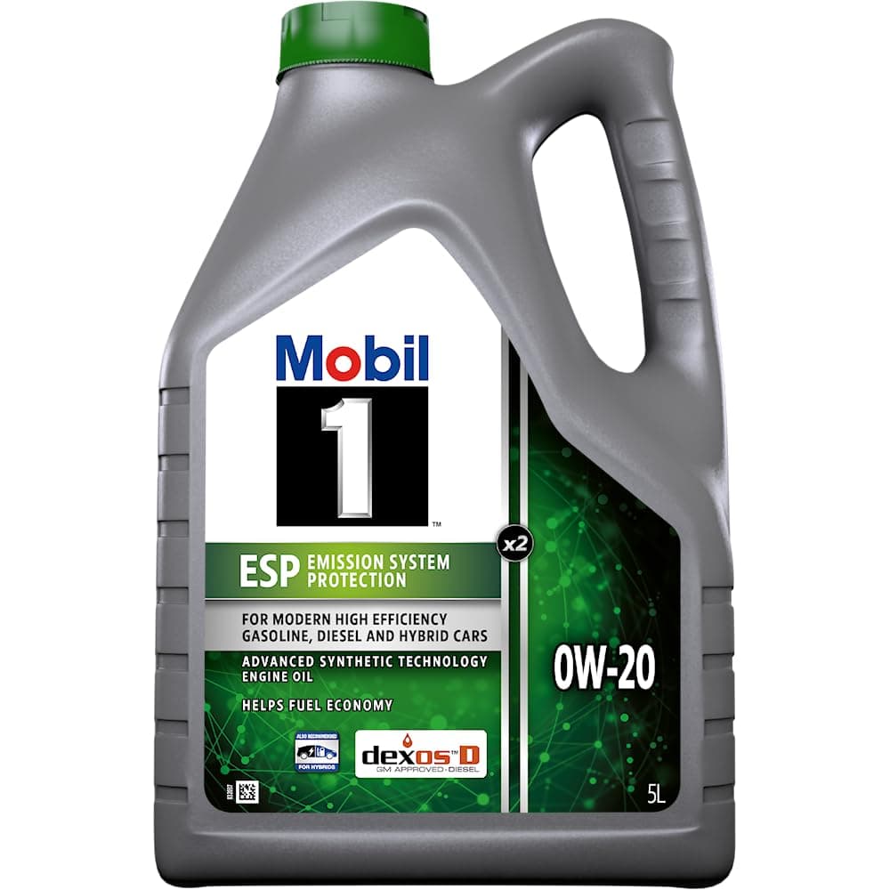 Mobil 1 Esp X2 0W20 Motor Yağı, 5 L