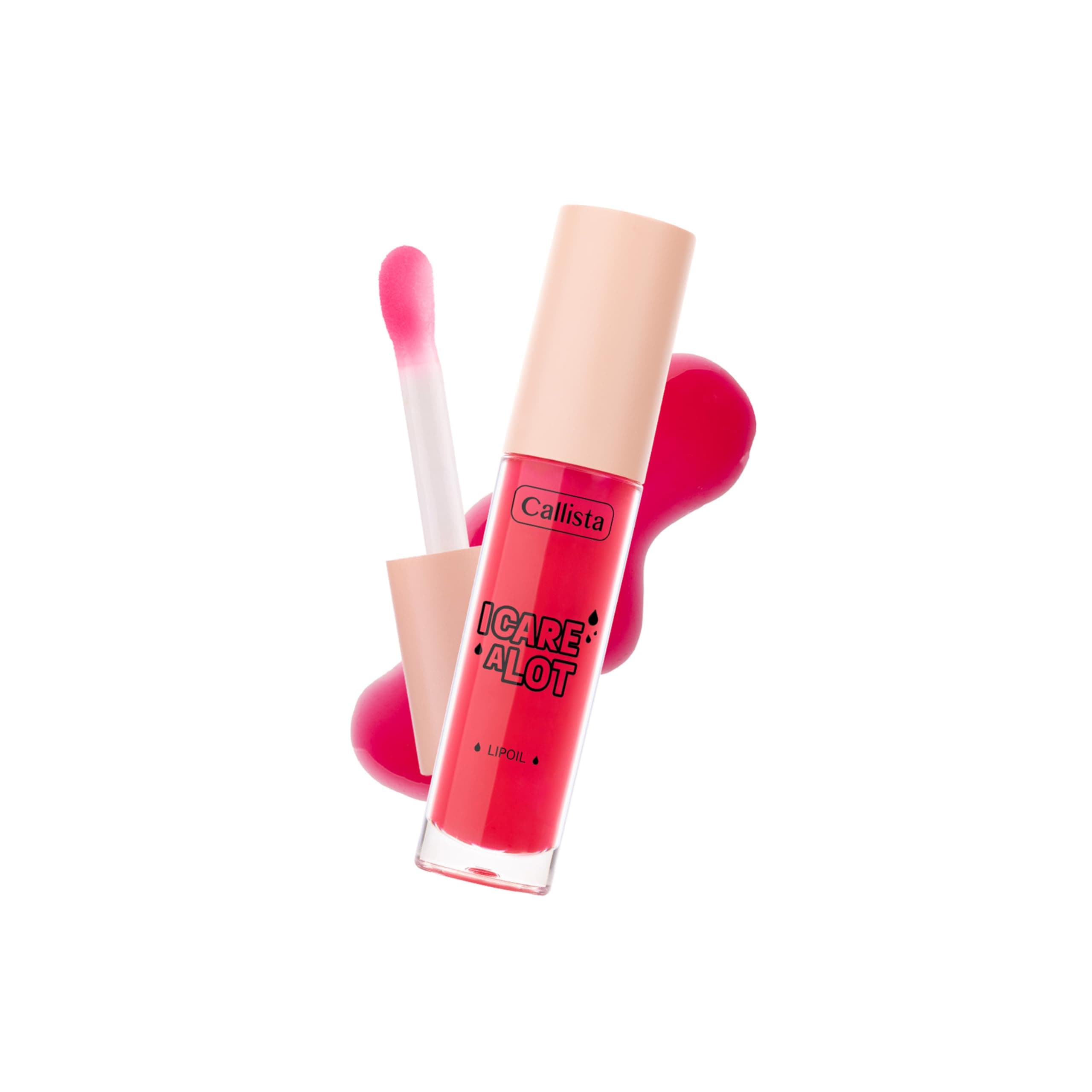 Callista I Care A Lot Lip Oil Nemlendirici ve Parlatıcı Dudak Bakım Yağı - 10 Sweetie Pink - Pembe