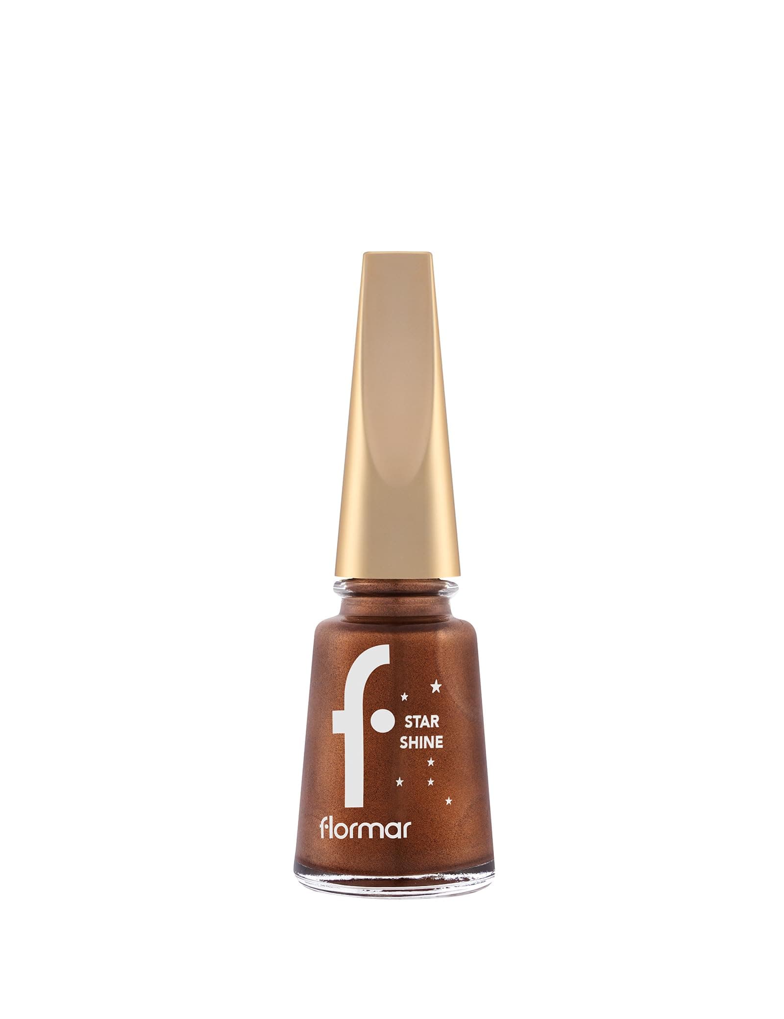 Flormar Metalik Parlak Oje - Star Shine Nail Enamel - 005 Bronze Flash-8690604564156