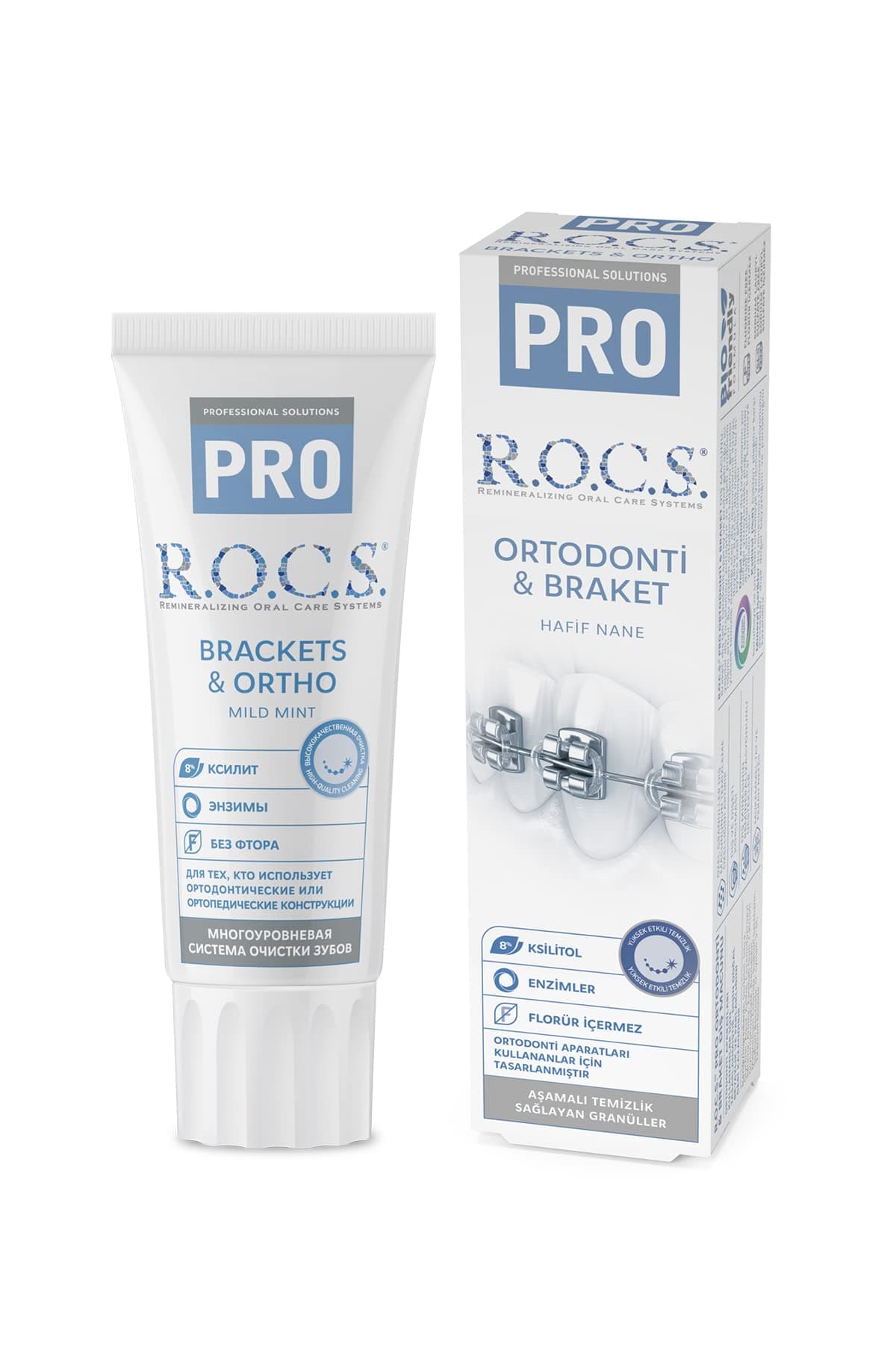 R.O.C.S. PRO BRACKETS & ORTHO DİŞ MACUNU (74g)