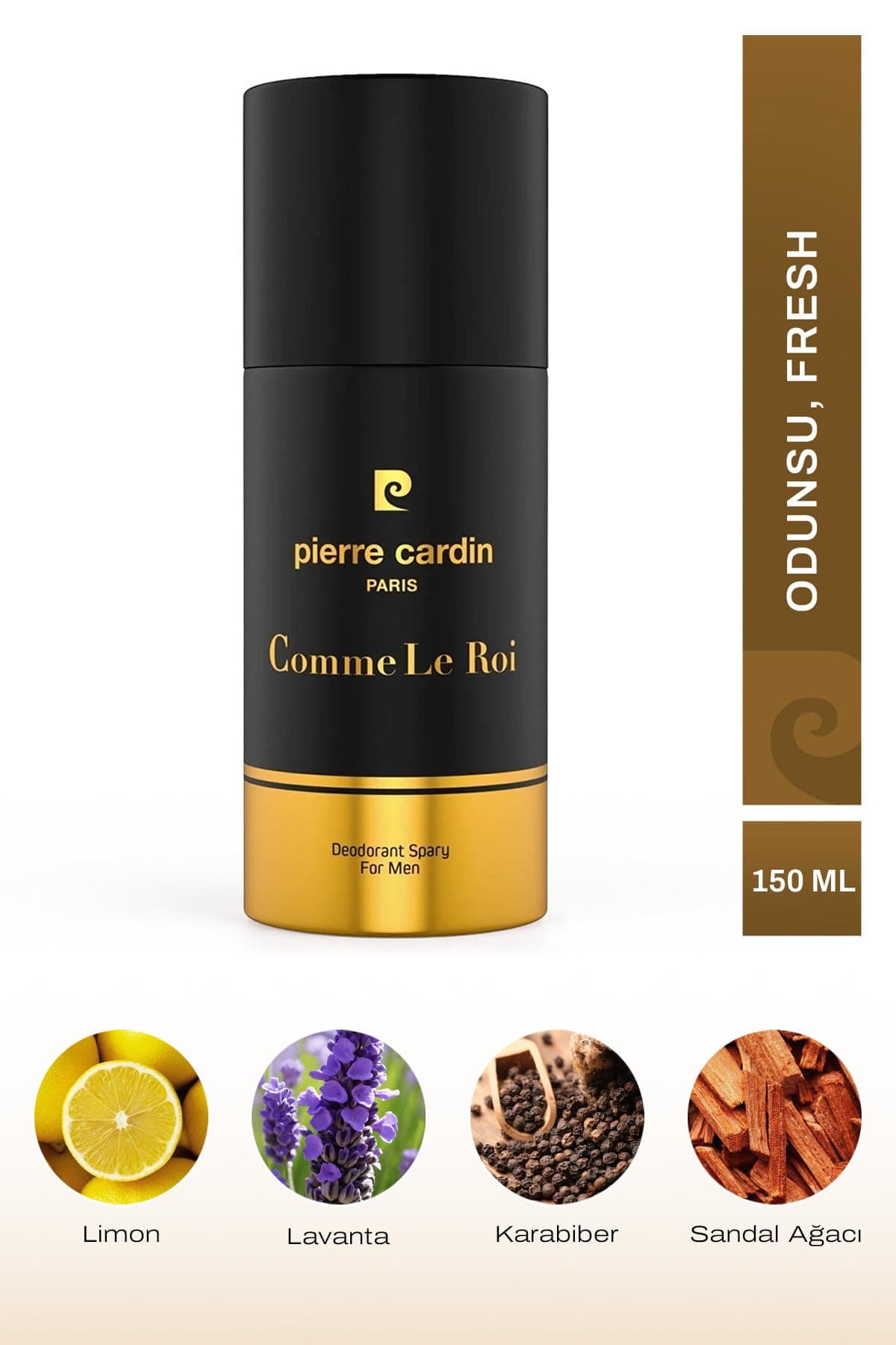 Pierre Cardin Comme Le Roi Erkek Deodorant 150 mL
